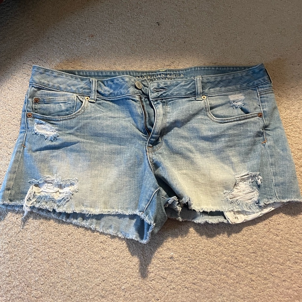 American Eagle Stretch Jean Shorts